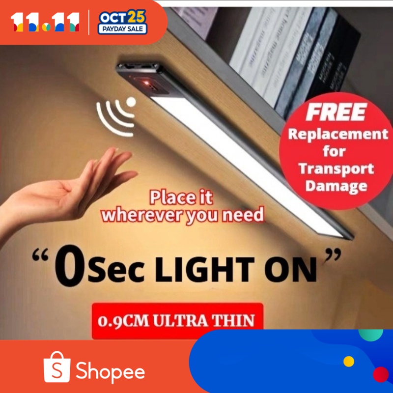 Infrared Human body Sensor Light Lamp Smart UltraThin Night Light