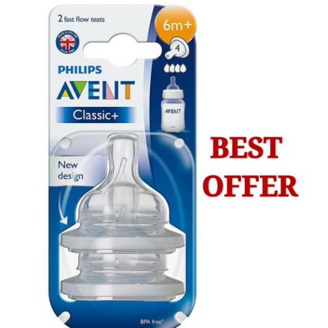 classic avent teats