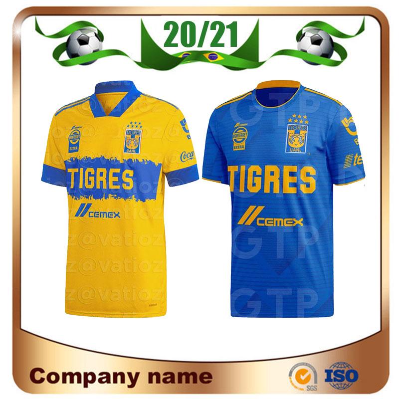 20 21 7 Star Naul Tigres Home Soccer Jerseys 2020 Tigres Away Gignac Camiseta De Foot Maillot Soccer Shirt Third Football Uniform Shopee Malaysia