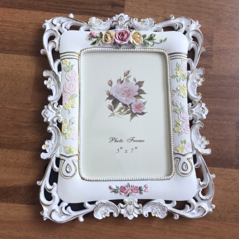 Ready Stock Pf 002 Lovely Floral Picture Frame Frame Gambar Bunga Shopee Malaysia