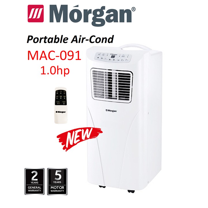 Morgan 1 0hp Portable Air Conditioner Mac 091 Midea Mph 09crn1 1 0hp