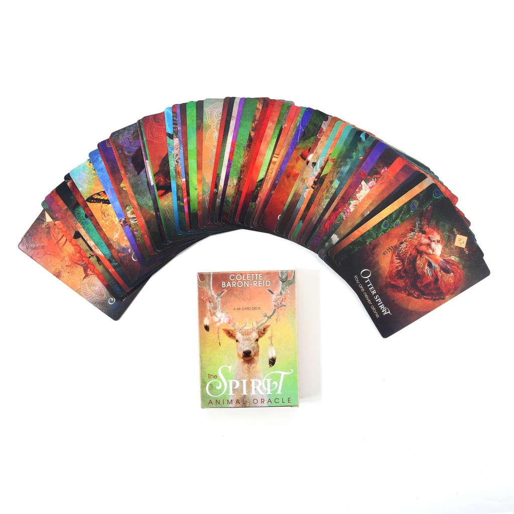 Quality Multi Spirit Animal Oracle Tarot Cards Box Game English Deck Table Card Board Party Playing Entertainment Fam... - Image 4