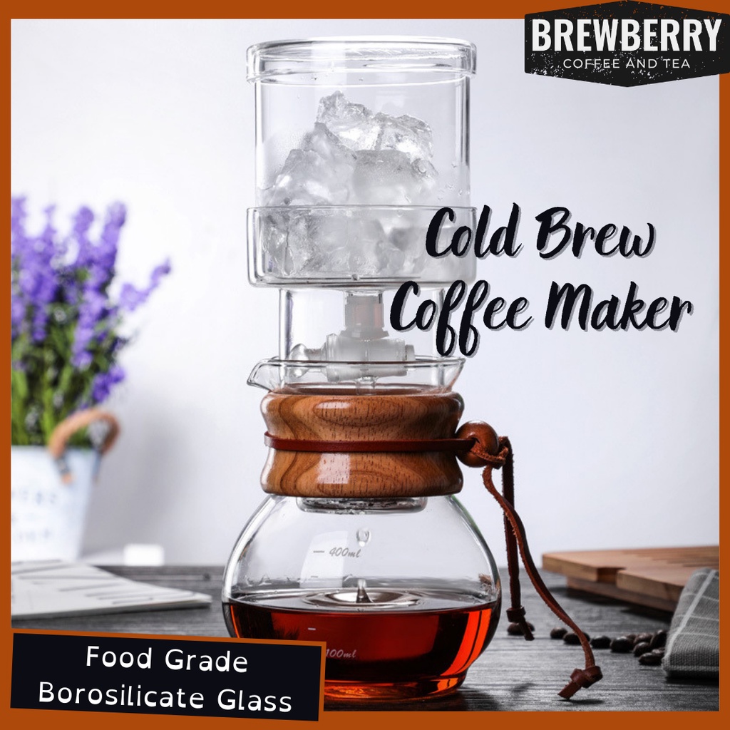Coffee Drip AFANDI Cold Brew Glass Coffee Maker Cold Drip Coffee Maker