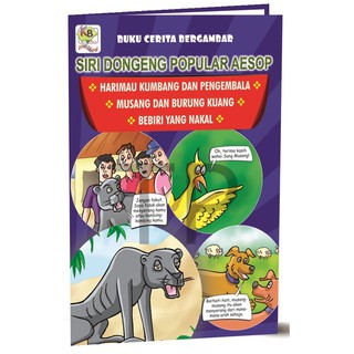 Buku Cerita Kanak Kanak Prasekolah Dongeng Popular Aesop Arnab Kura Kura Storybook Preschool Kid Children Fun Book Shopee Malaysia