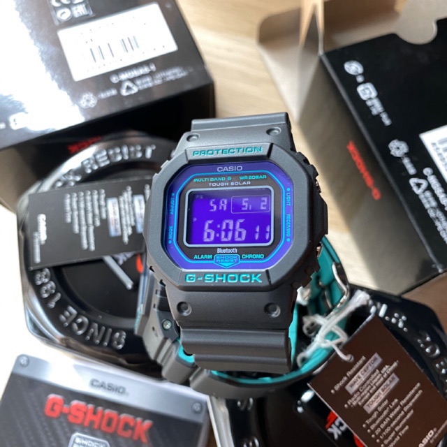 Casio G Shock Petak Joker Black Gw B5600bl 1 Gw B5600bl 100 Original Shopee Malaysia