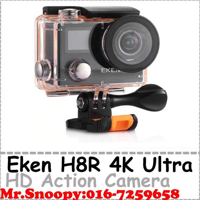 Original Eken H8r 4k 30fps Ultra Hd Camera Real 4k Action Camera Waterproof Shopee Malaysia