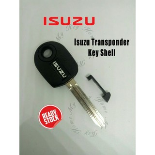 Isuzu Transponder Key Shell D-max Immo Immobilizer Slot Chip Case 