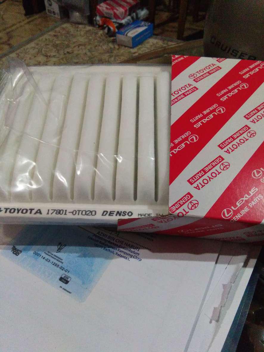Engine Air Filter - Toyota Vios Altis Wish (2008 - present 