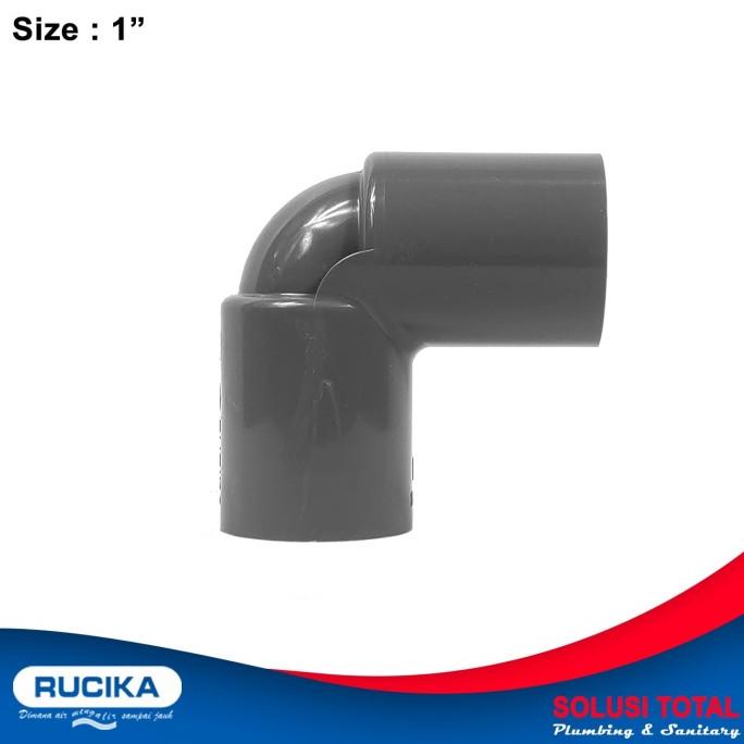 Pvc Knee Knie Aw1 "Elbow AW 1inch Rucika Pipe Fittings Shopee Malaysia