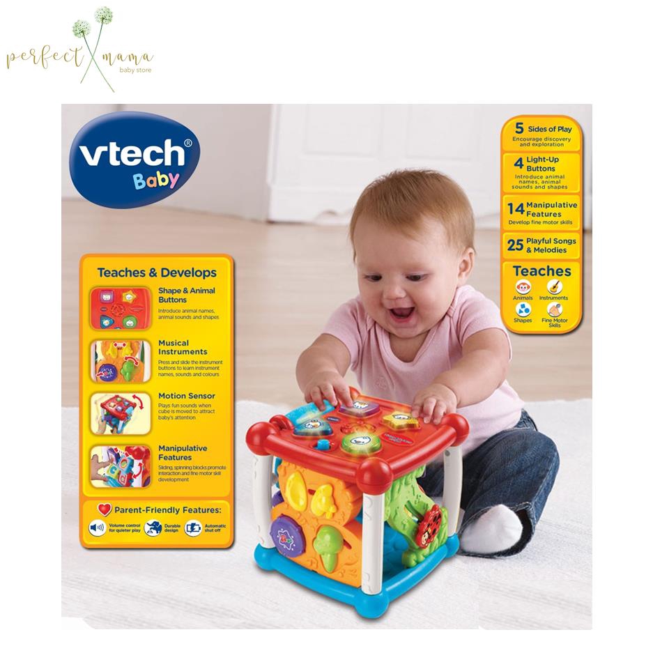 vtech learn and turn cube