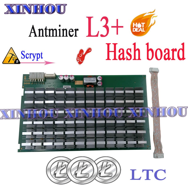 Used Litecoin LTC Miner BITMAIN Antminer L3+ Hash Board Scrypt ASIC For  Replace The Bad Hash Board Of L3+ 💰 | Shopee Malaysia