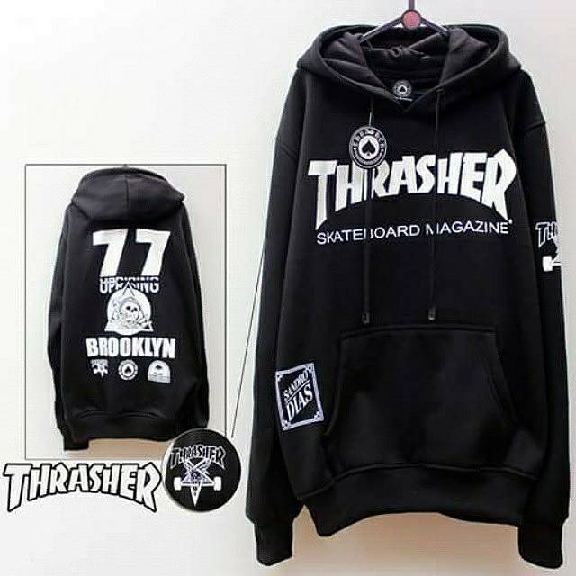 thrasher brooklyn 77 hoodie