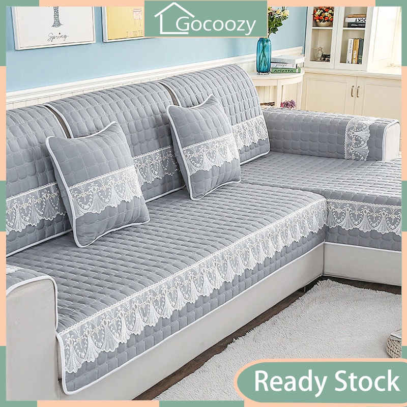 【Local Stock】Sofa cover for 1/2/3/4 seater & L shape sarung sofa non slip pelapik sofa lapik sofa all back cover