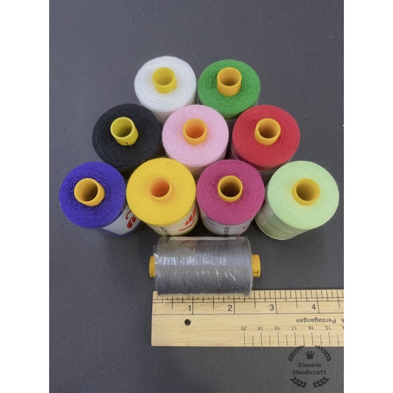 Benang Jahit 1000m/Benang Borong/Benang Jahit Baju/Sewing Thread/Benang Polyster/Benang Offer Limited