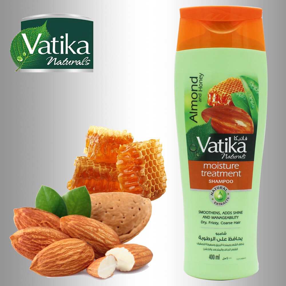 DABUR VATIKA MOISTURE TREATMENT SHAMPOO 200ML,400ML