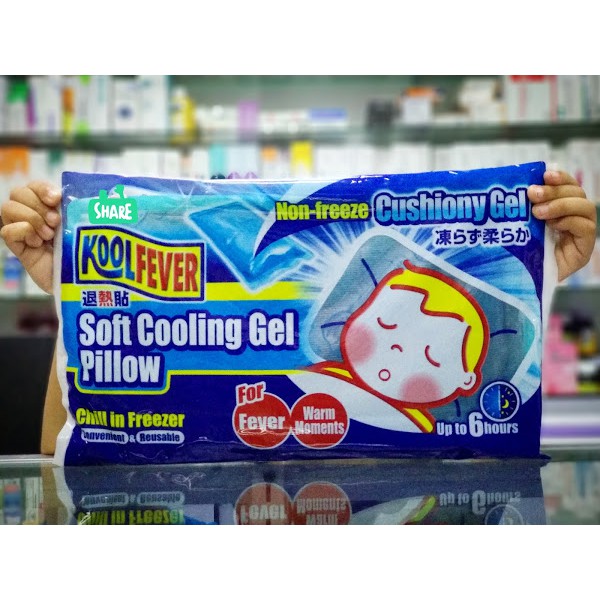 kool fever gel pillow