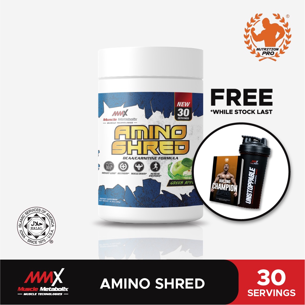 MMX AMINO SHRED 30 SERVINGS, Amino Acids, Muscle Recovery, Muscle