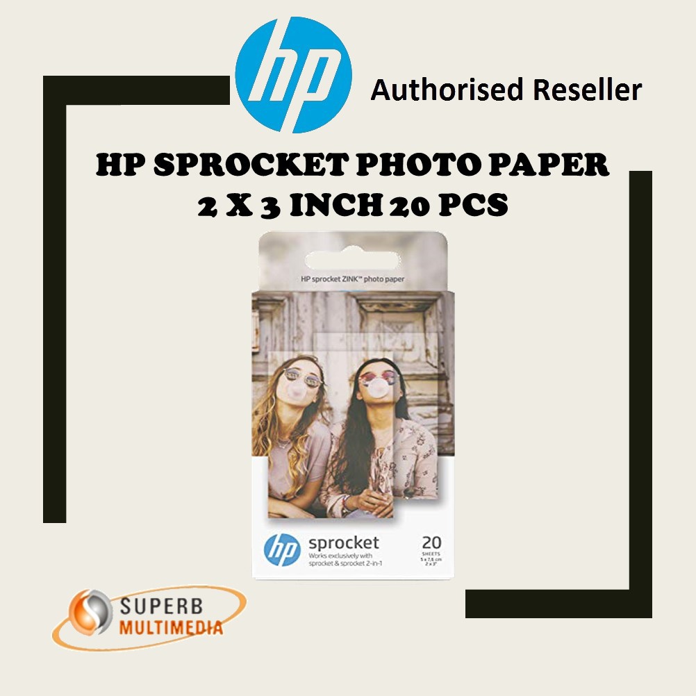 zink photo paper hp