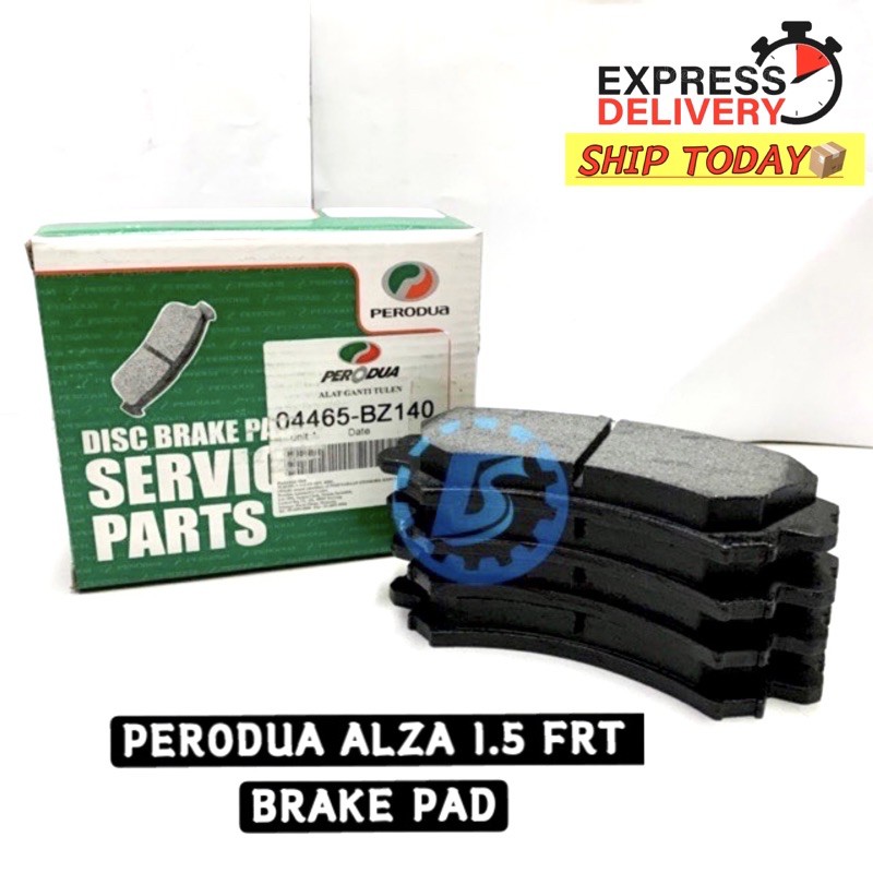 PERODUA ALZA 1.5 (OLD) Front BRAKE PADS  Shopee Malaysia