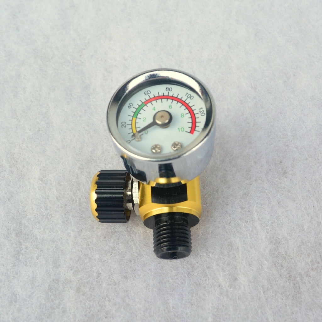 DeVilbiss Adjustable Air Control Pressure Gauge Compressor Regulator For Devilbiss\ Iwata 