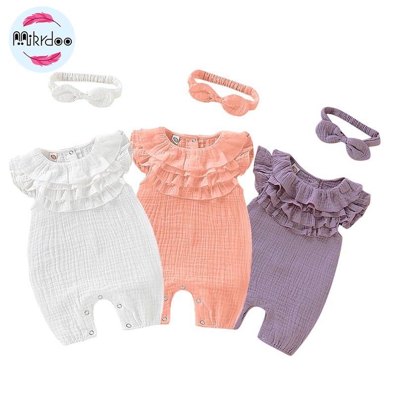 MIK*Baby Romper Baby Clothing Newborn Baby Clothing Set baju baby girl clothes Newborn Baby Girl