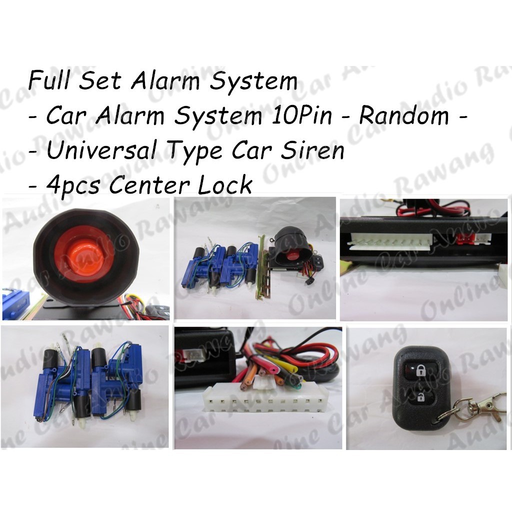 car center lock siren