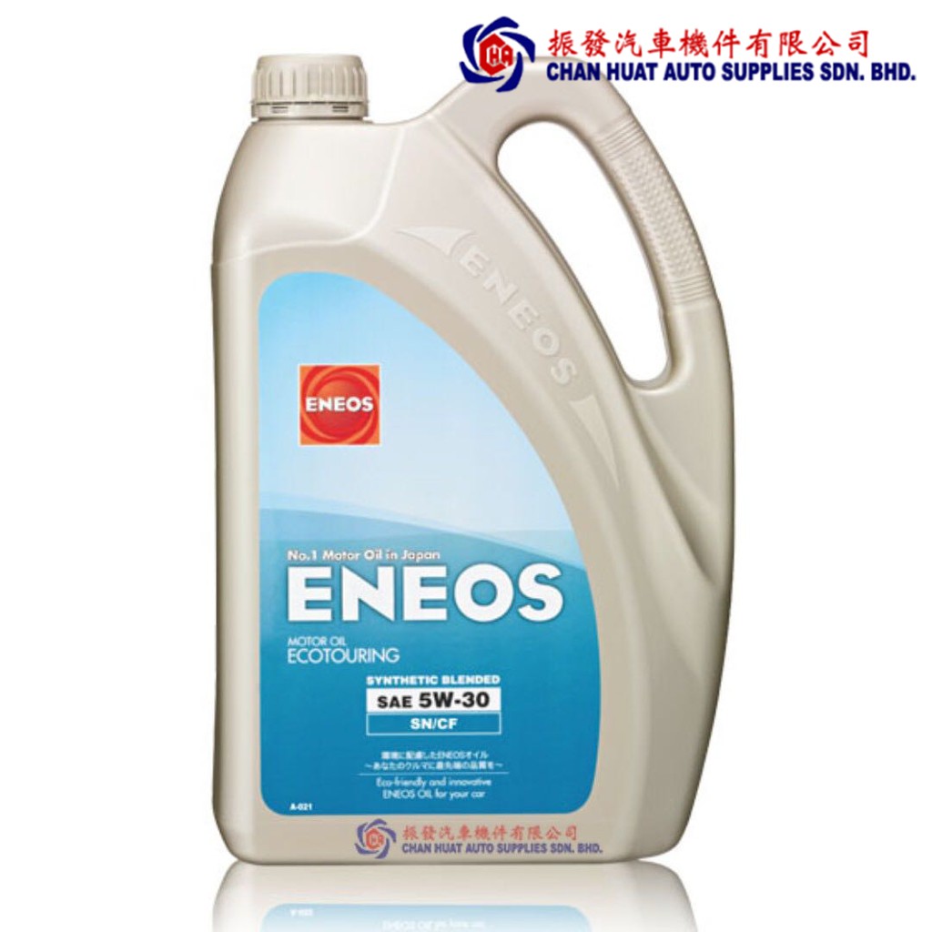 ENEOS 5W-30 ECOTOURING Semi Senthetic Motor Oil (4 LITRE) 5W30 Engine .