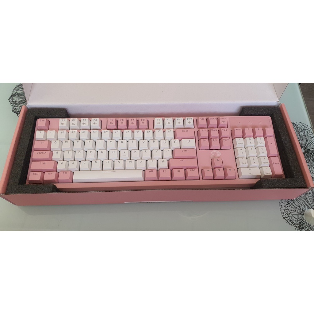 Dareu ek1280s pinks authentic gaming mechanical keyboard | Shopee Malaysia