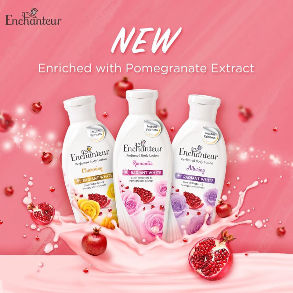 Enchanteur Perfumed Body Lotion Radiant White 250ml Charming / Romantic /  Alluring Losyen Haruman Pencerah Badan | Shopee Malaysia
