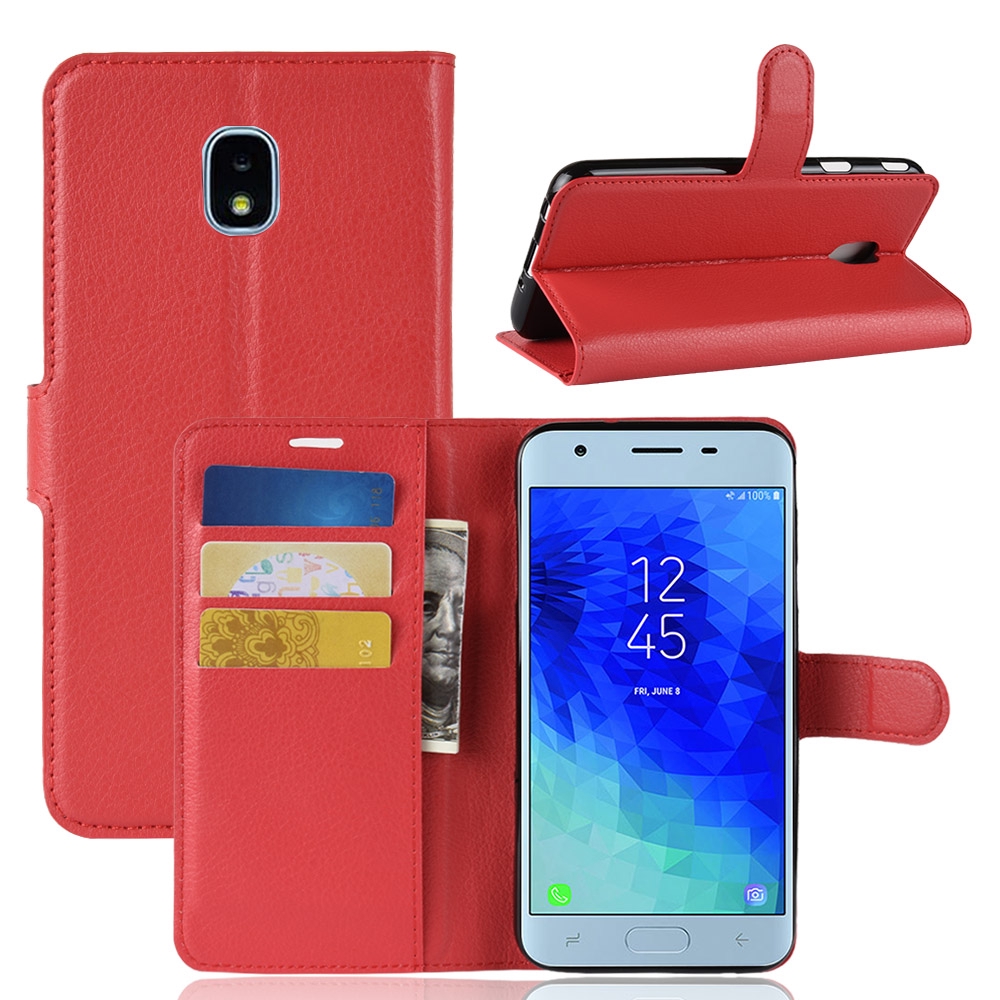 Samsung Galaxy J3 Prime 16 17 18 Pro Wallet Flip Leather Case Cover Shopee Malaysia