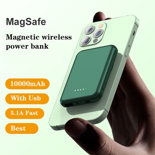 100% IOS/Android Magsafe Powerbank PD QC 3.0 10000mAh Powerbank Wireless Fast Charging 20W PD Magnetic PowerBank