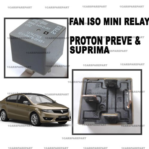 ORIGINAL PROTON PREVE & SUPRIMA FAN ISO MINI RELAY K1 & K2 PW951722