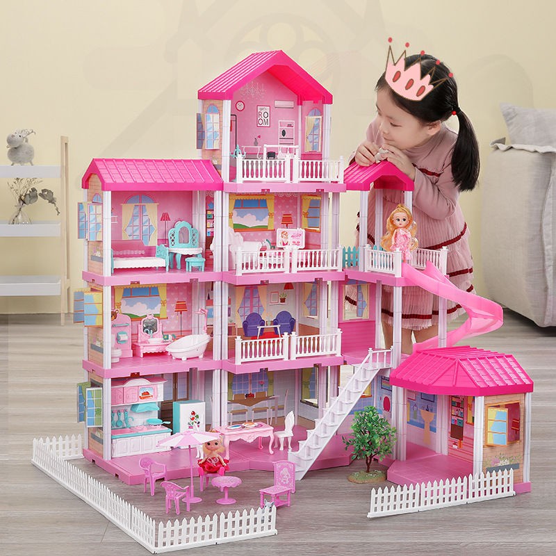 barbie girl house set