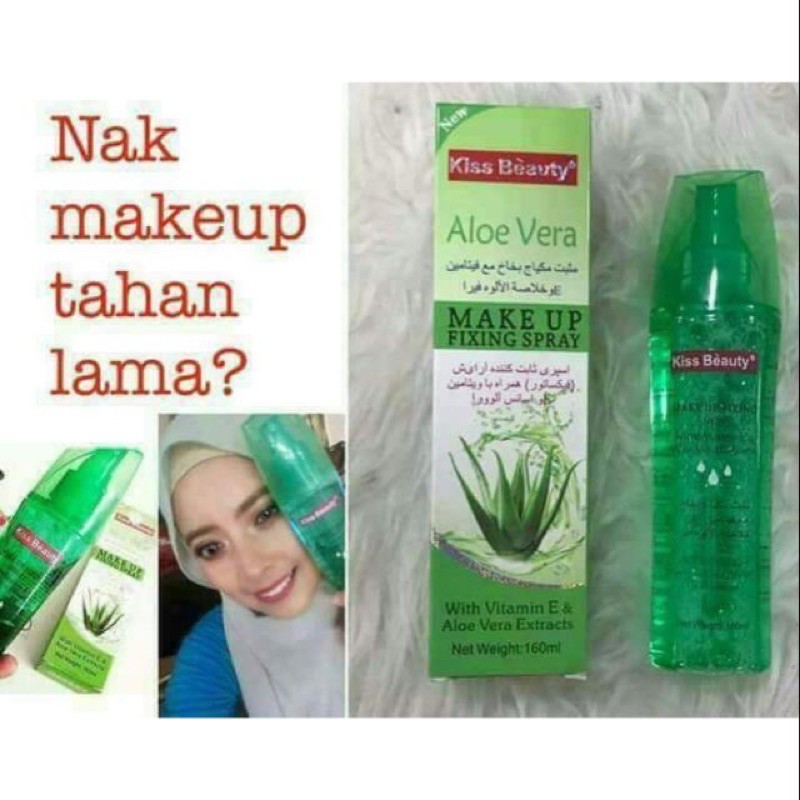 Buy Msia Ready Stock New Kiss Beauty Aloe Vera Green Tea Make Up Fixing Spray Aloe Vera Spray Glowing Seetracker Malaysia