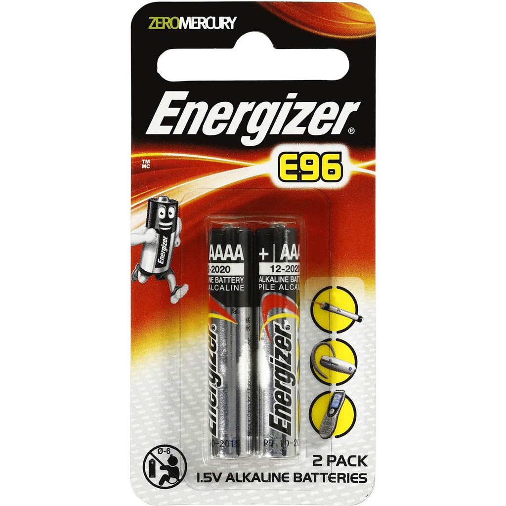 Energizer Max Alkaline Battery AAAA 2PC E96 Shopee Malaysia