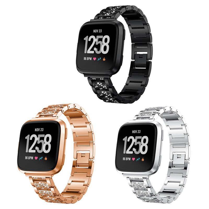 fitbit versa bling bands