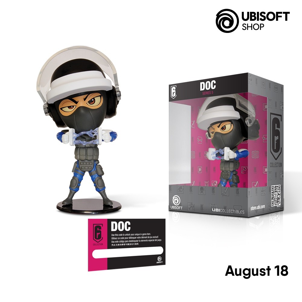 Castle Operator Statuetta Chibi Castle Di Rainbow Six Siege ...