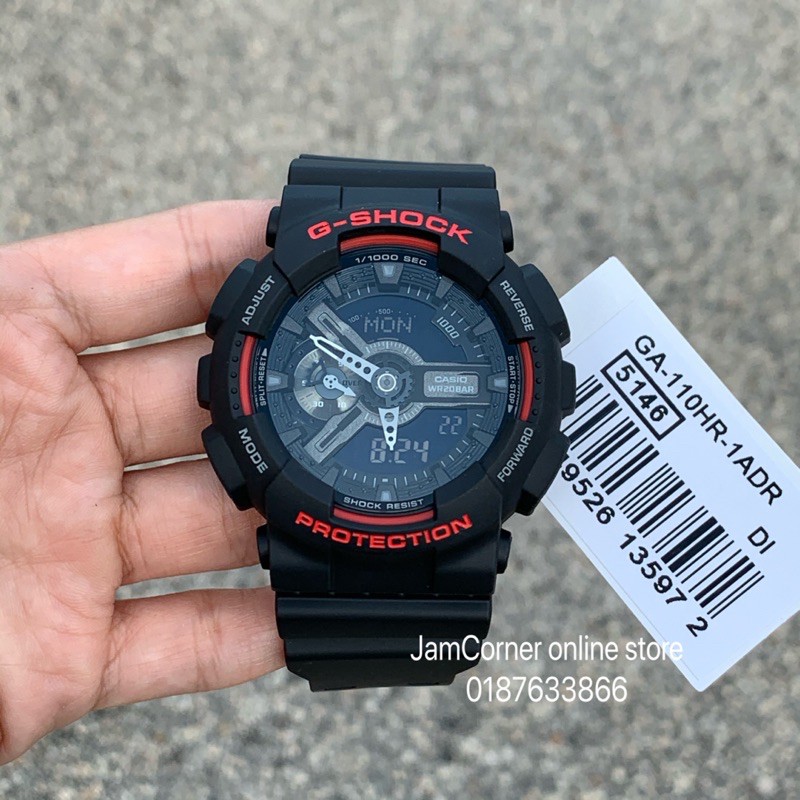 ga 110 hr g shock