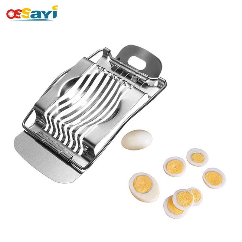 Stainless Steel Egg Slicer Mushroom Fruit Sausage Garnish Cutter Kitchen Tools