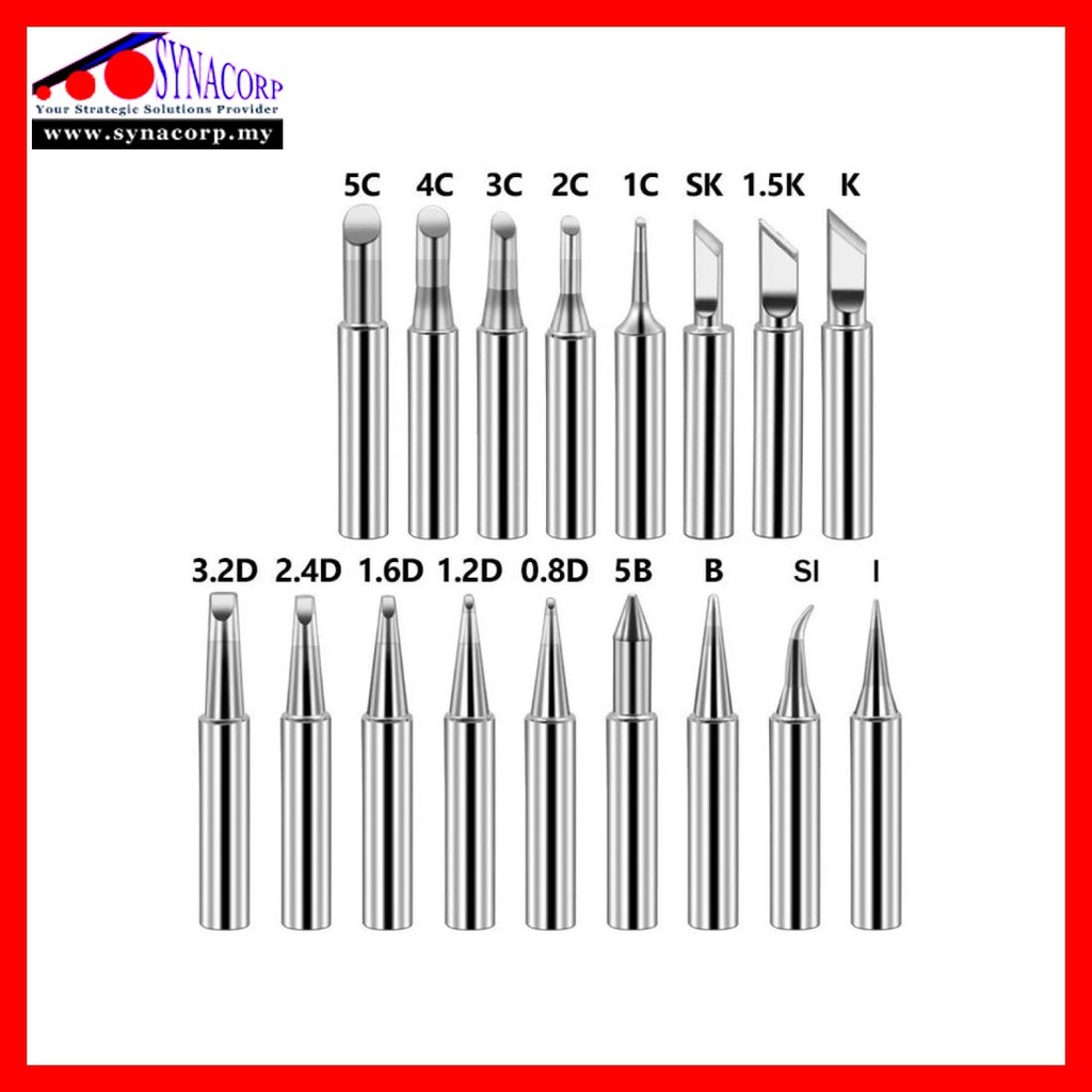 JGD Soldering Tip for 936 Hakko / ZNS 900MT Replacement Tip 933, 936