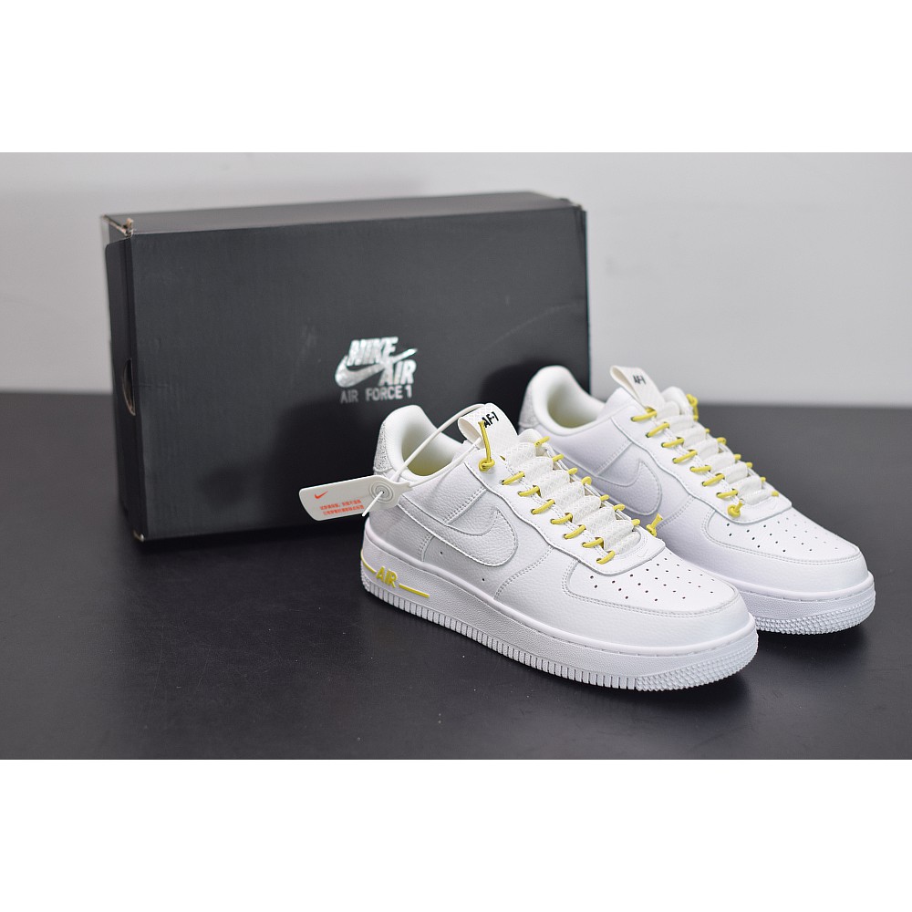 nike air force 1 low lux white chrome yellow