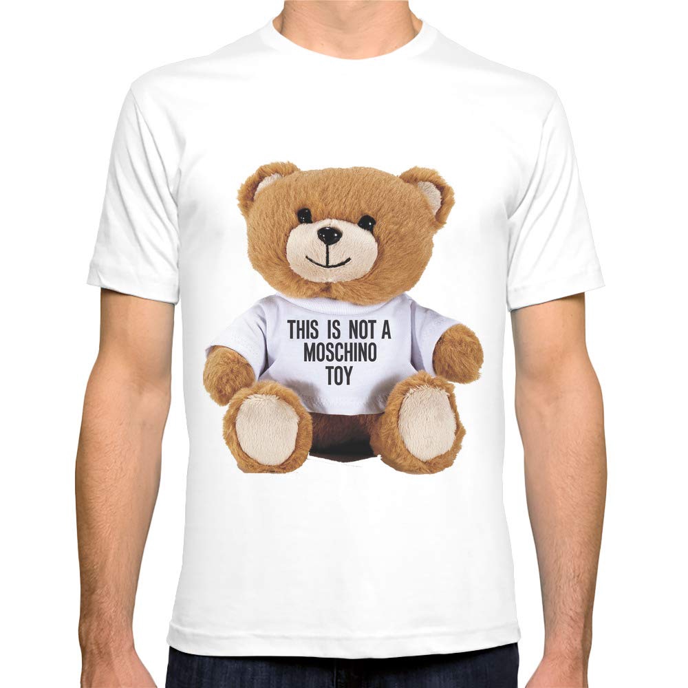 mens moschino bear t shirt