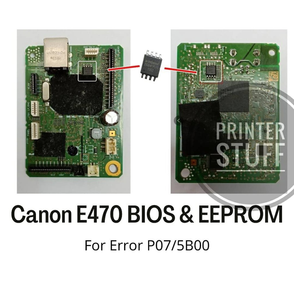 Canon E470 Resetter Tool