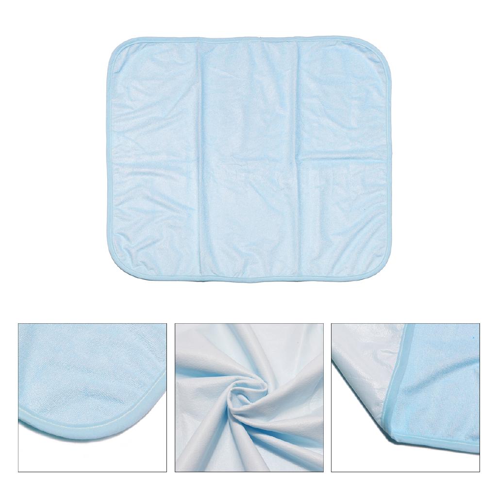 7 Sizes Washable Reusable Bed Pad Incontinence Bed Wetting Mattress ...