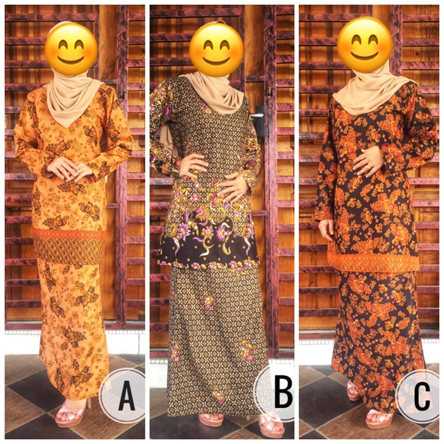  Baju  kurung  batik  viral  Shopee Malaysia