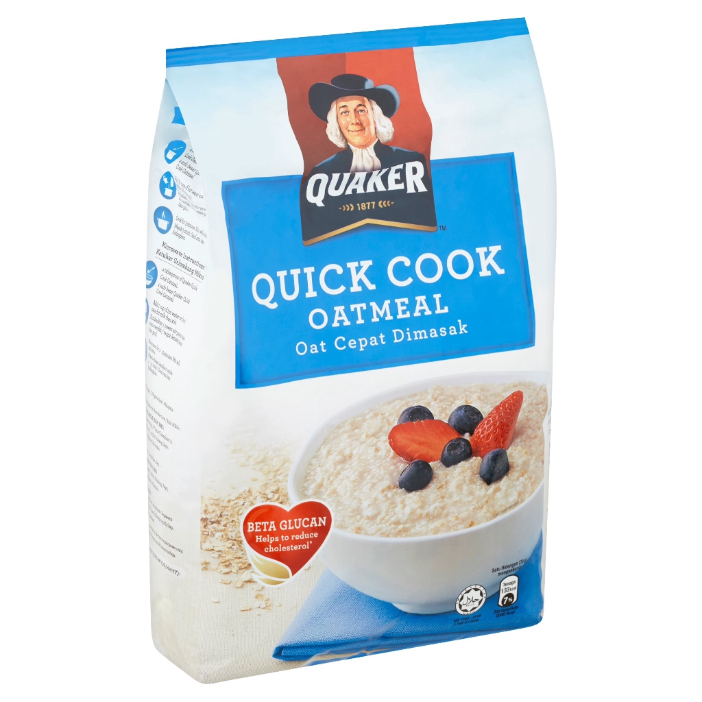 Quaker Quick Cook Oatmeal 1.2kg