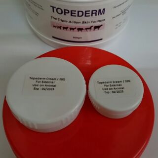 20g Topederm : Anti Fungus / Ubat Kurap / Ubat Luka Kucing 