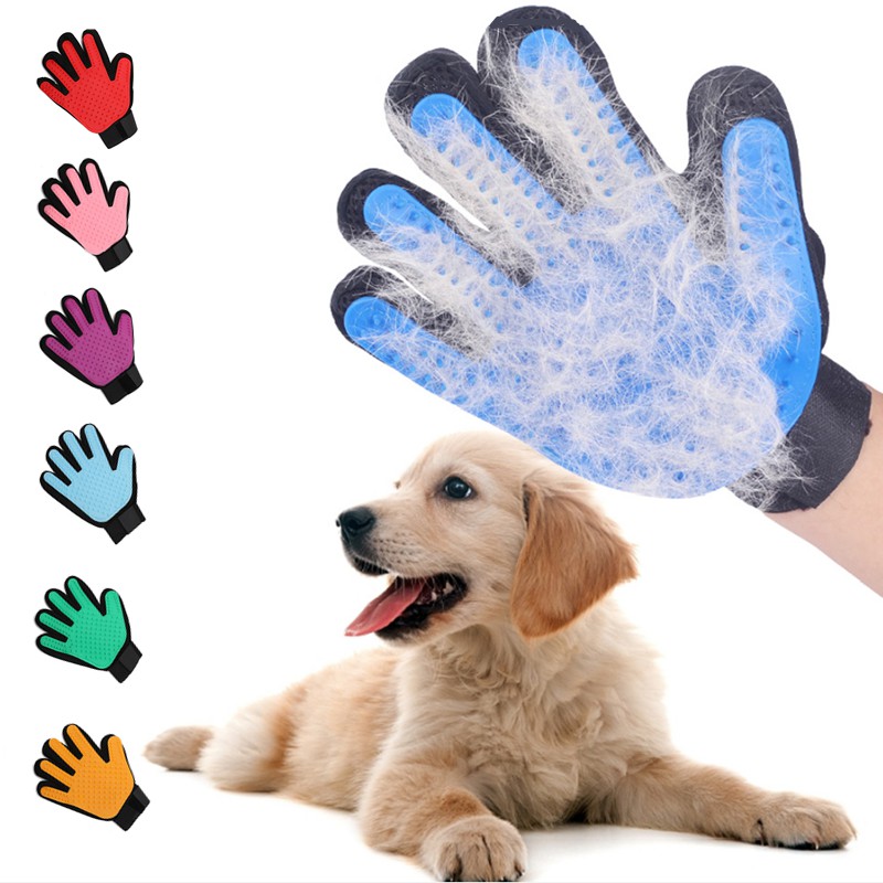 Buy Hand Rubber Pet Grooming/Dog Cleaning/Deshedding/Cat Bath 