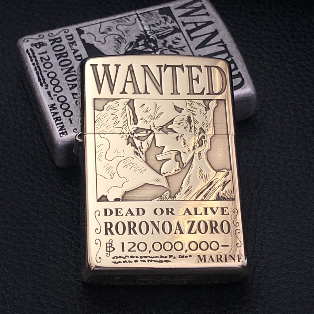 Zippo Lighter Original Authentic Pure Copper One Piece Luffy Sauron Limited Edition Men S Zppo Genuine Lettering Shopee Malaysia