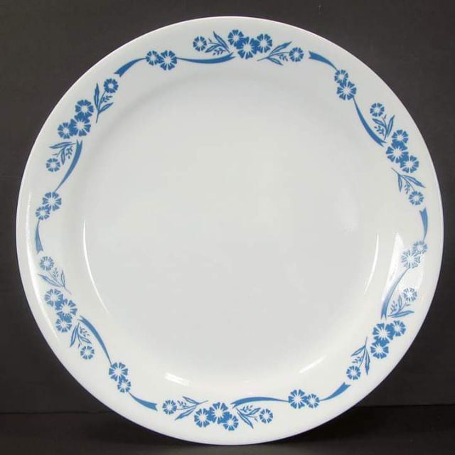 Corelle by Corning Blue Cornflower 10 1/4" Dinner Plate Shopee Malaysia